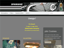 Tablet Screenshot of centrspaw.pl